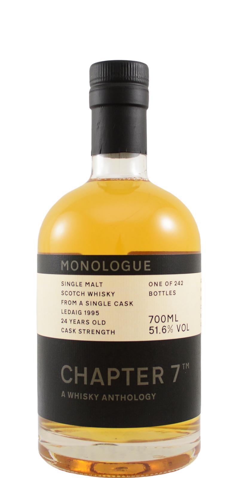 Ledaig 1995 Ch7  A Whisky Anthology - Monologue