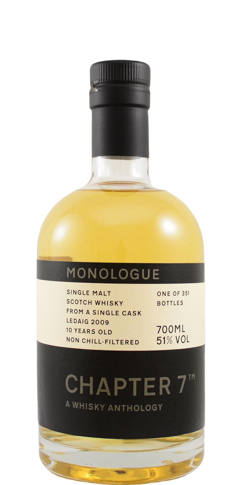 Ledaig 2009 Ch7  A Whisky Anthology - Monologue