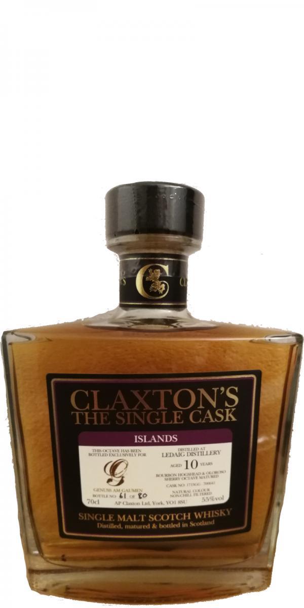 Ledaig 10-year-old Cl  The Single Cask
