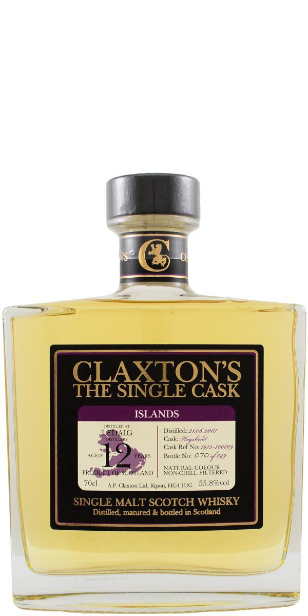 Ledaig 2007 Cl  The Single Cask