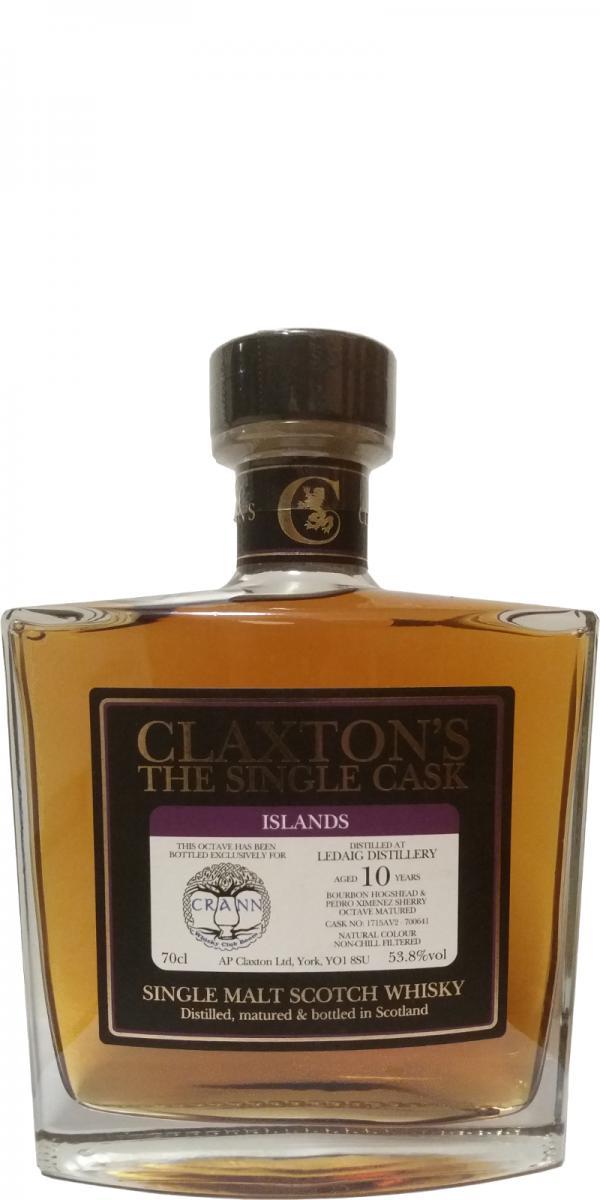 Ledaig 2007 Cl  The Single Cask