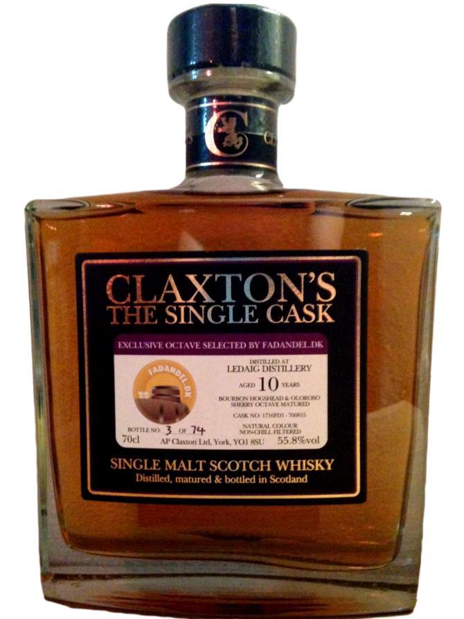 Ledaig 2007 Cl  The Single Cask