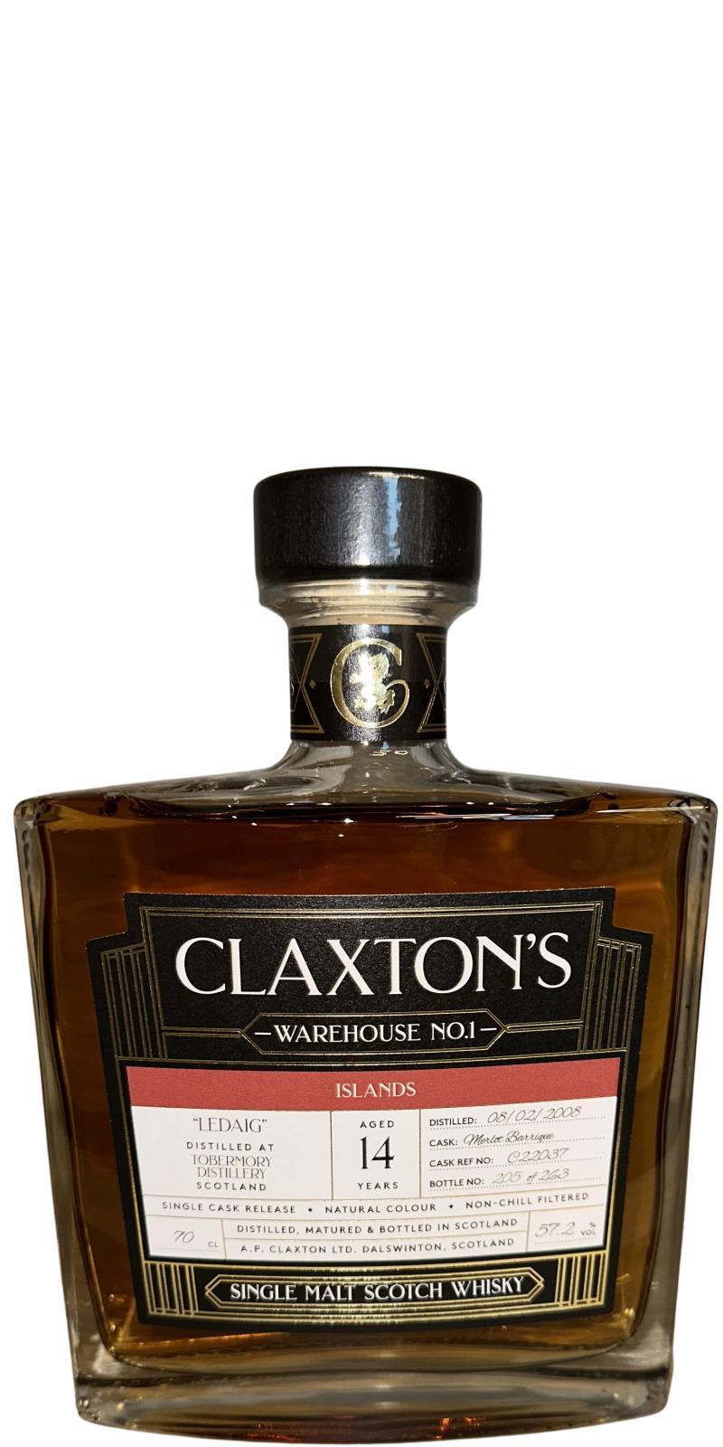 Ledaig 2008 Cl  Warehouse No. 1