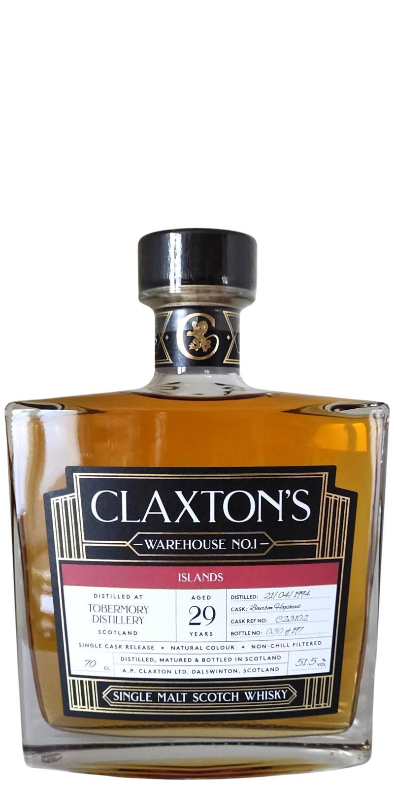 Tobermory 1994 Cl  Warehouse No. 1