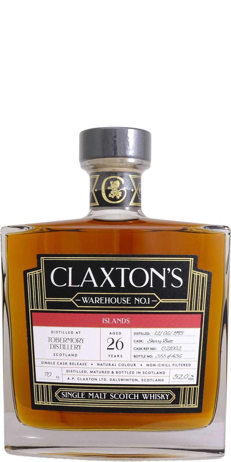 Tobermory 1995 Cl  Warehouse No. 1