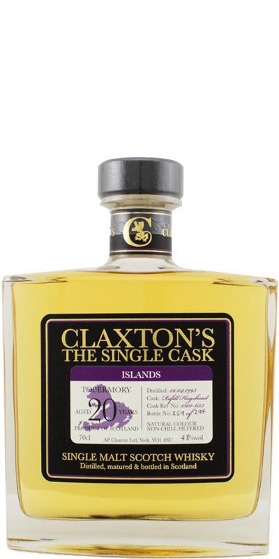 Tobermory 1995 Cl  The Single Cask