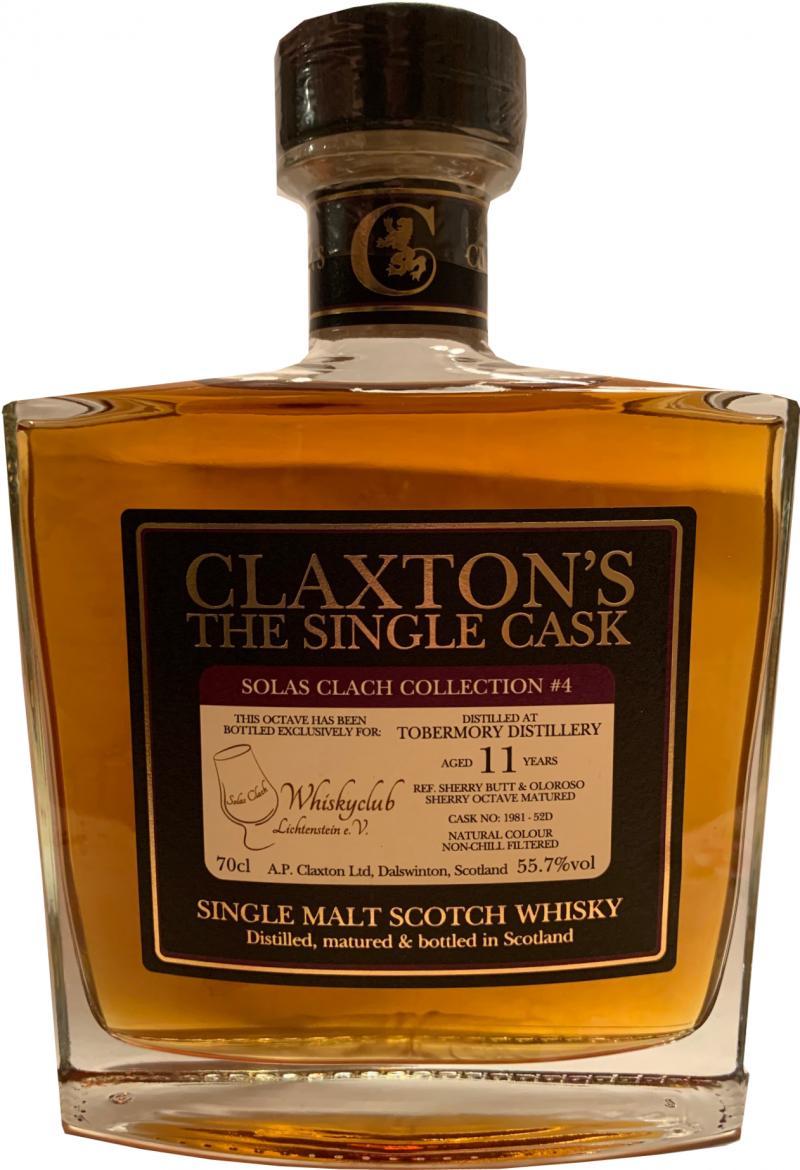 Tobermory 2008 Cl  Solas Clach Collection #4