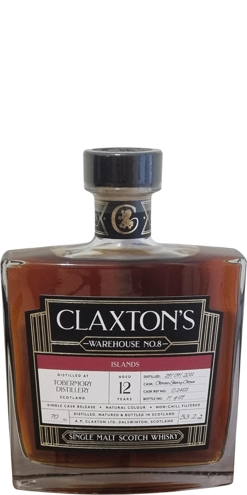 Tobermory 2011 Cl  Warehouse No. 8