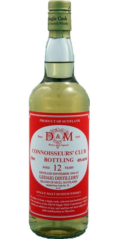 Ledaig 1994 D&M  Connoisseurs' Club