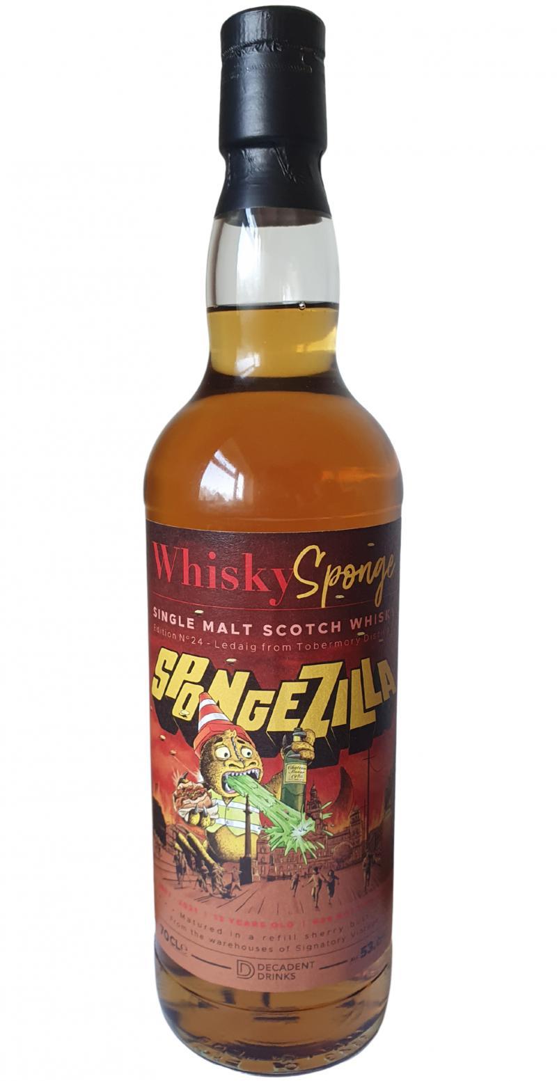 Ledaig 2007 DeDr  Whisky Sponge