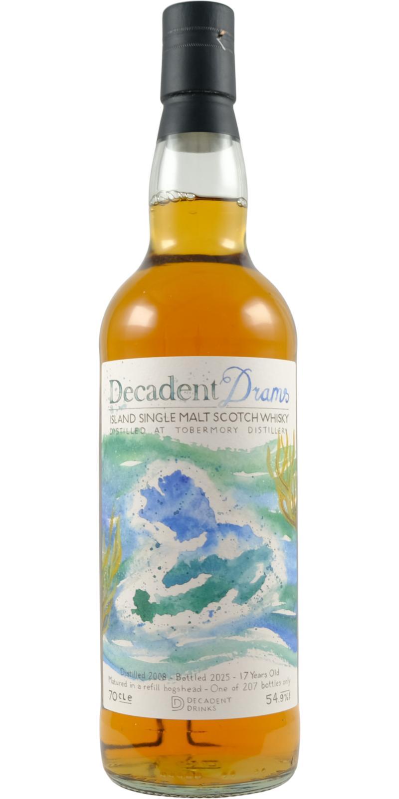 Tobermory 2008 DeDr  Decadent Drams