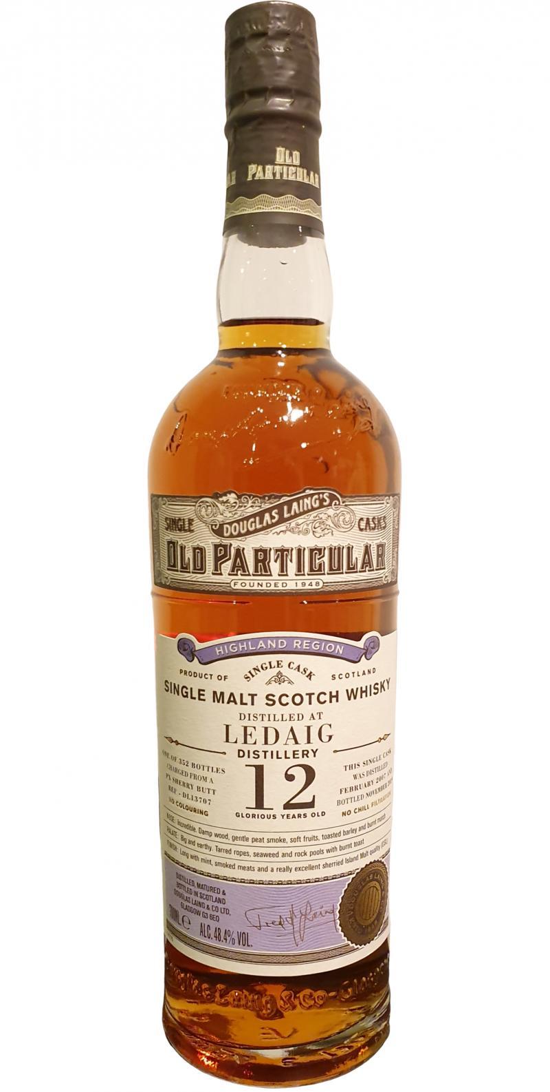 Ledaig 2007 DL  Old Particular