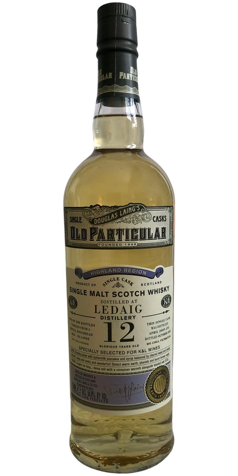 Ledaig 2009 DL  Old Particular