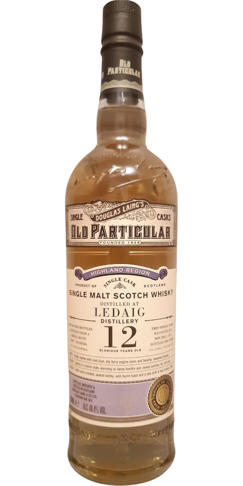 Ledaig 2011 DL  Old Particular