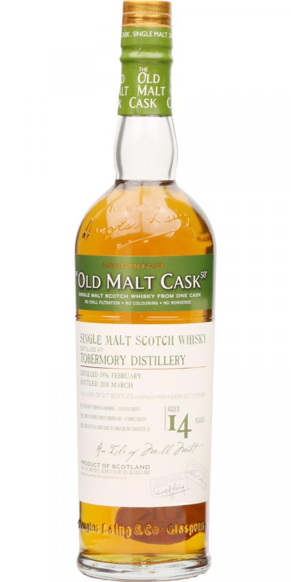 Tobermory 1996 DL  The Old Malt Cask