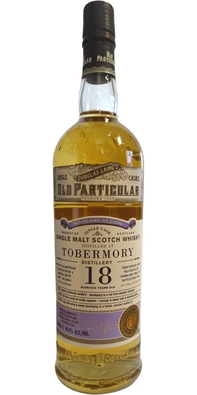 Tobermory 1996 DL  Old Particular