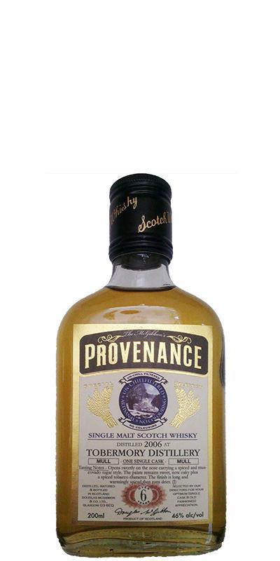 Tobermory 2006 McG  McGibbon's Provenance