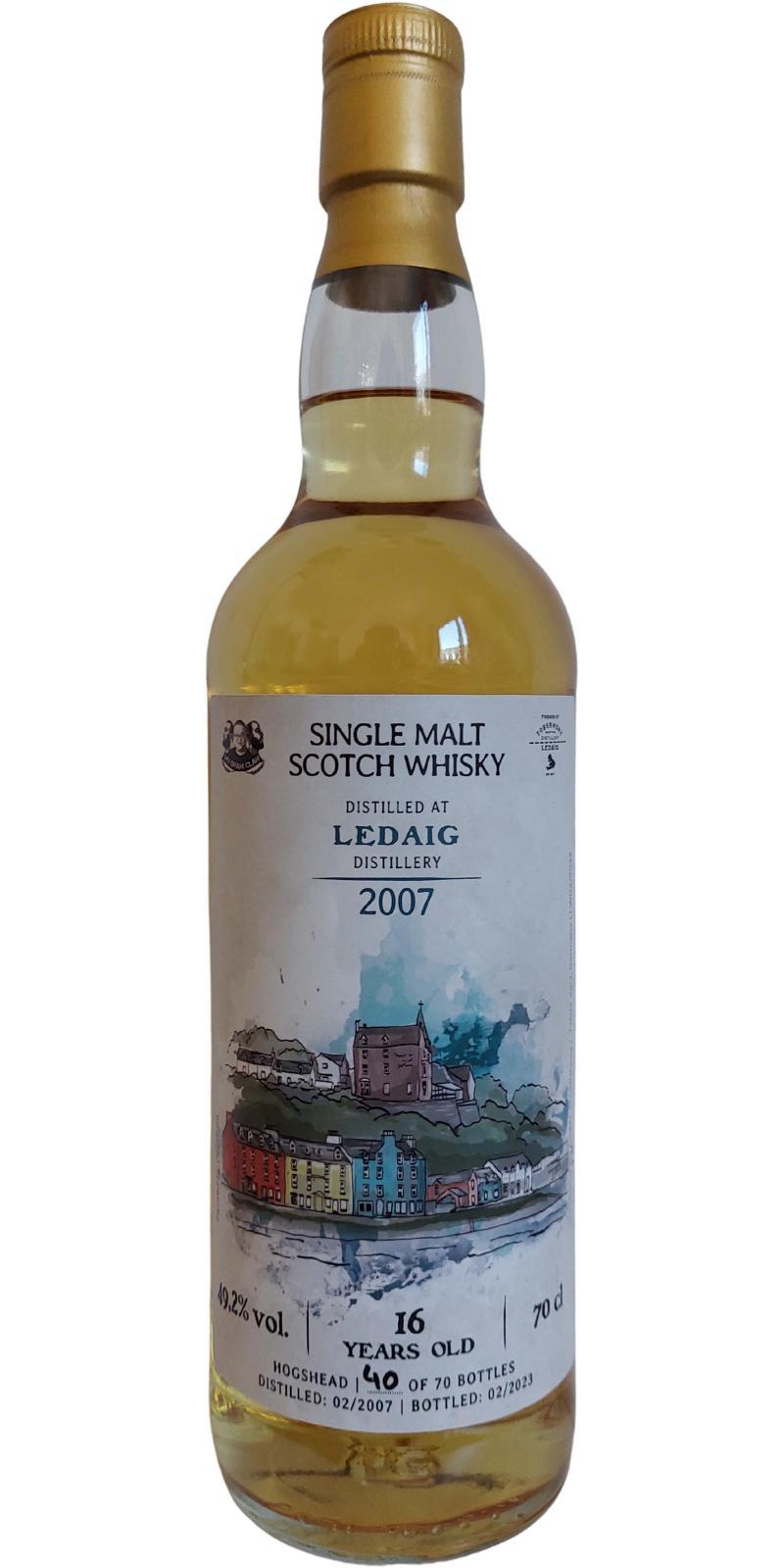 Ledaig 2007 DRFS  Wu Dram Clan Lighthouse Series