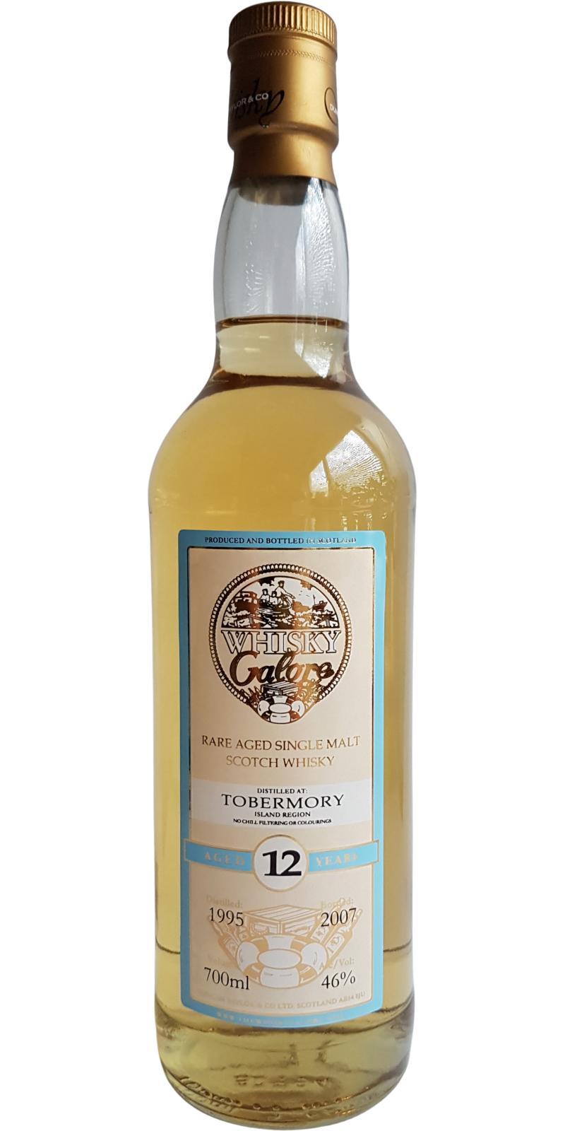 Tobermory 1995 DT  Whisky Galore