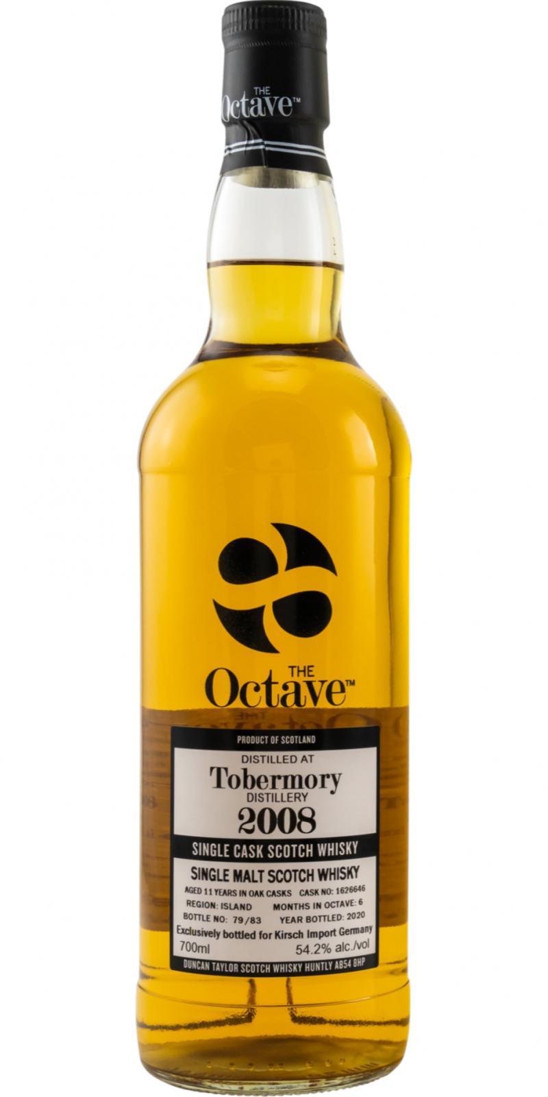 Tobermory 2008 DT  The Octave