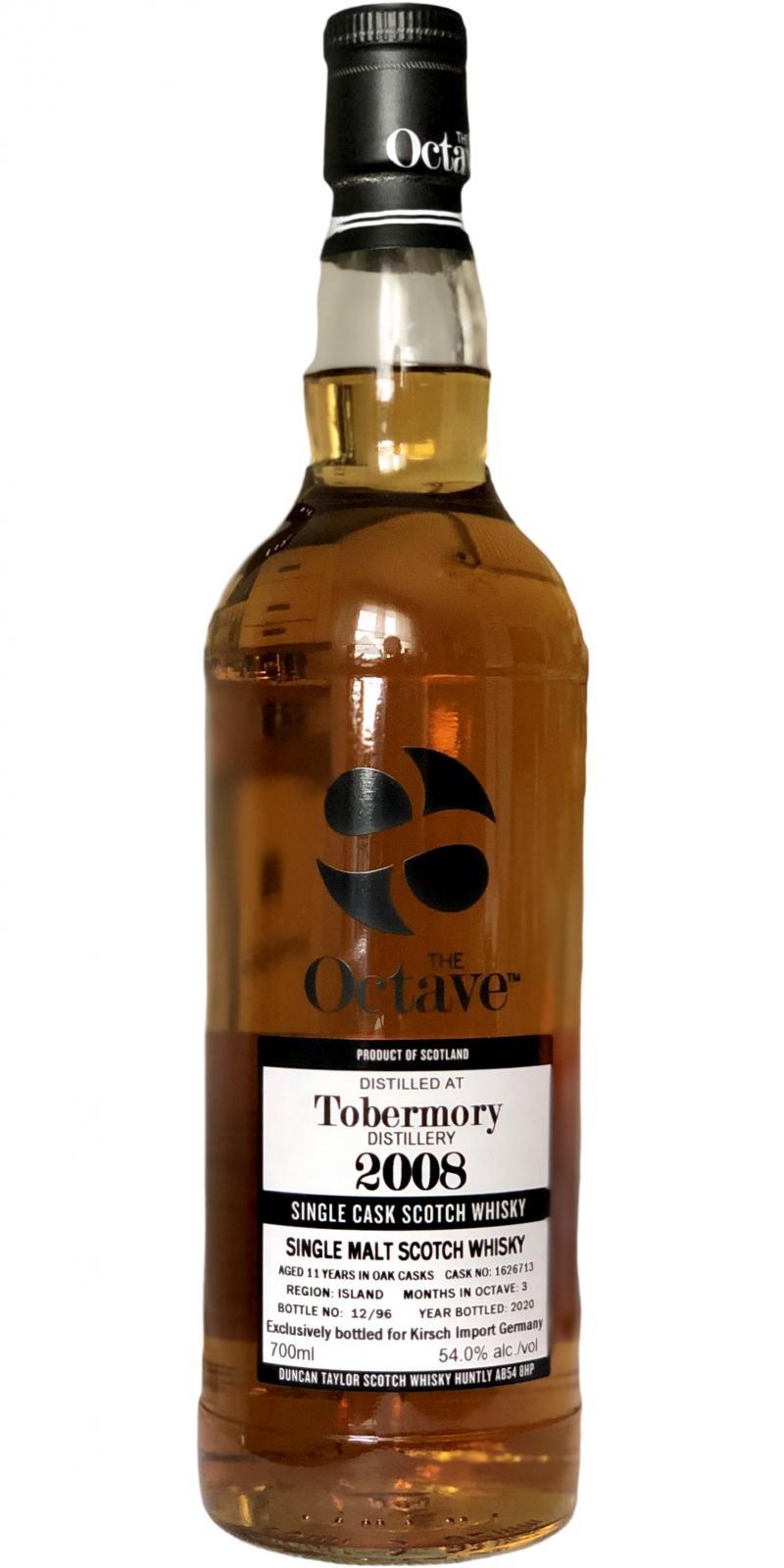 Tobermory 2008 DT  The Octave