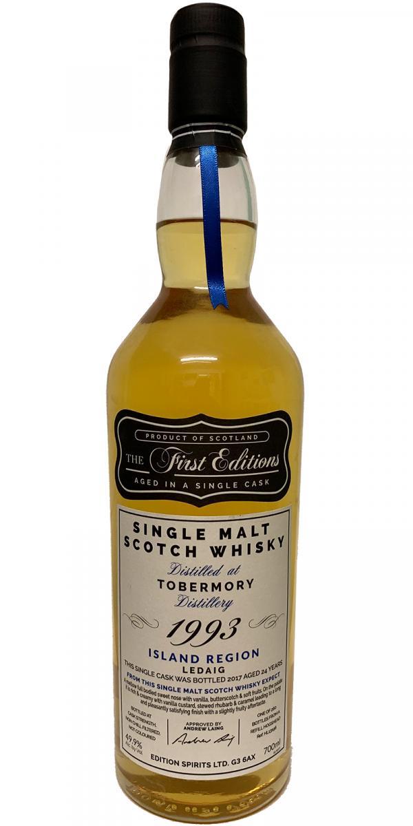 Ledaig 1993 ED  The First Editions