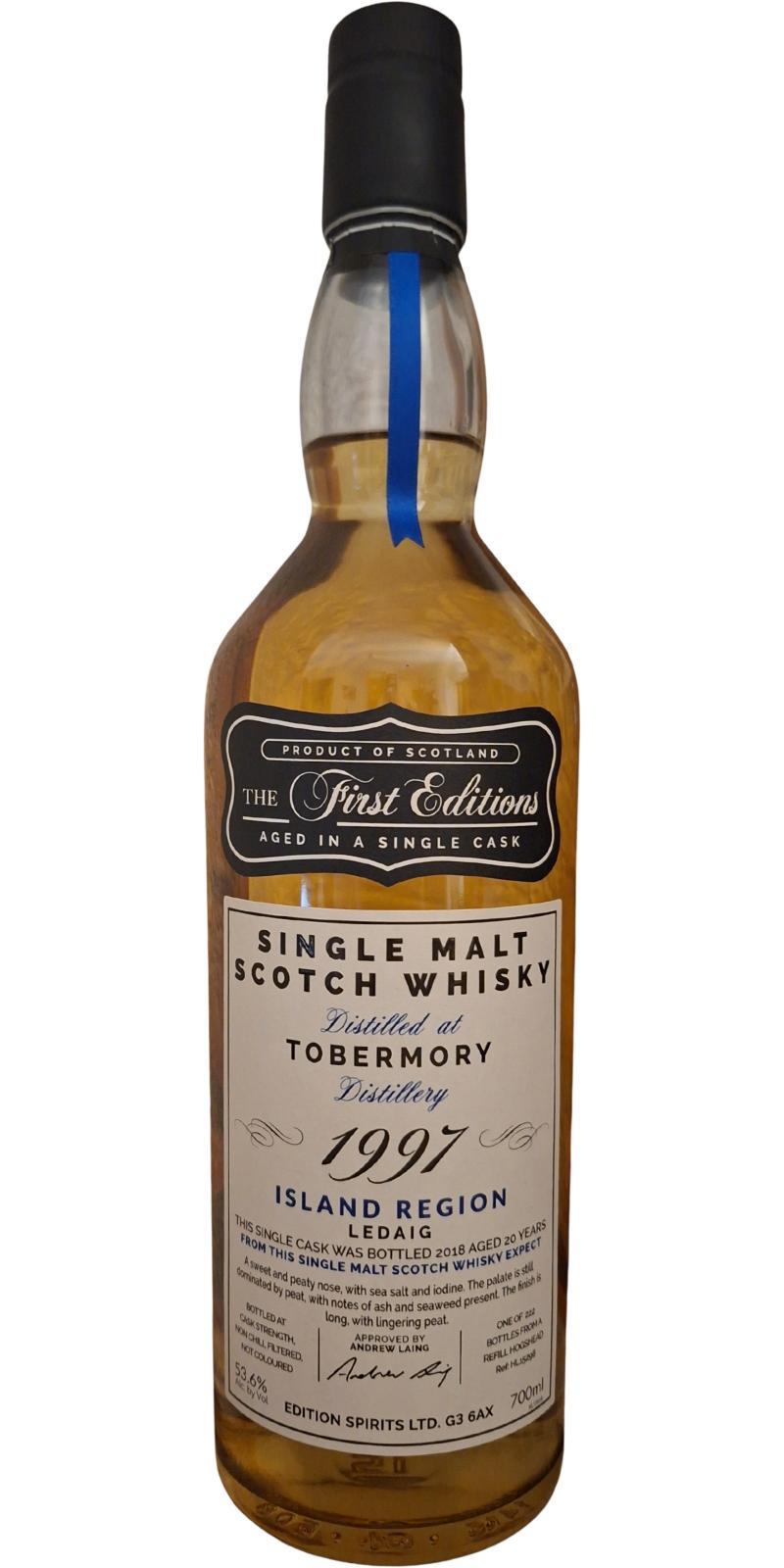 Ledaig 1997 ED  The First Editions