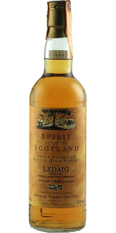 Ledaig 1990 GM  Spirit of Scotland