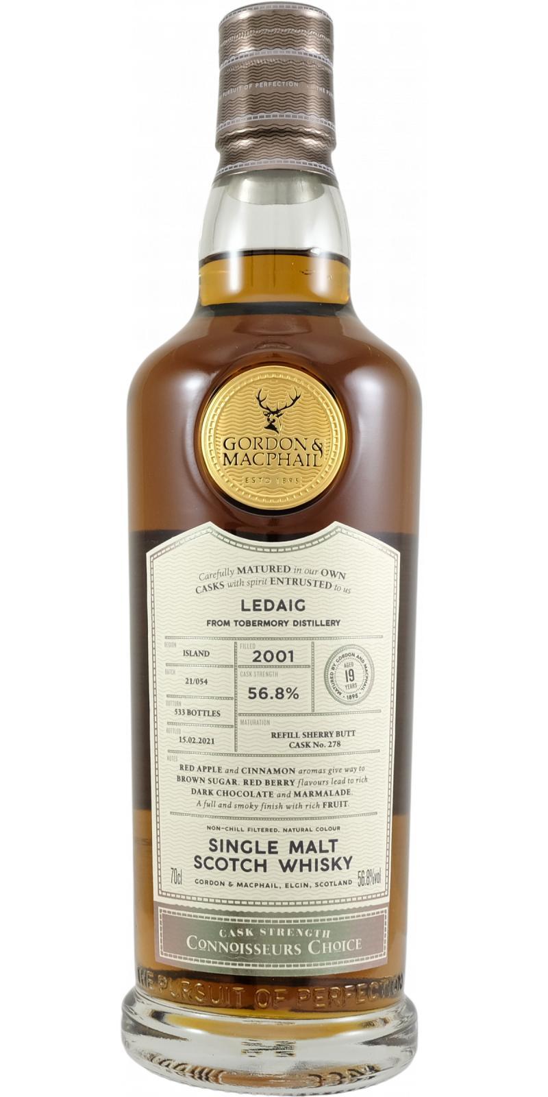 Ledaig 2001 GM  Connoisseurs Choice - Cask Strength