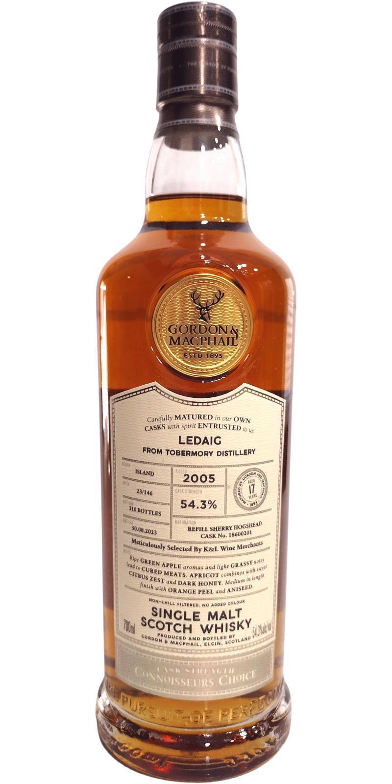 Ledaig 2005 GM  Connoisseurs Choice