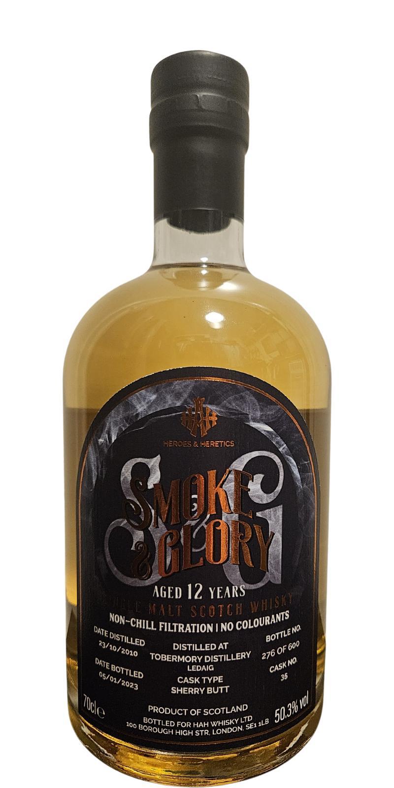 Ledaig 2010 HAH  Smoke & Glory