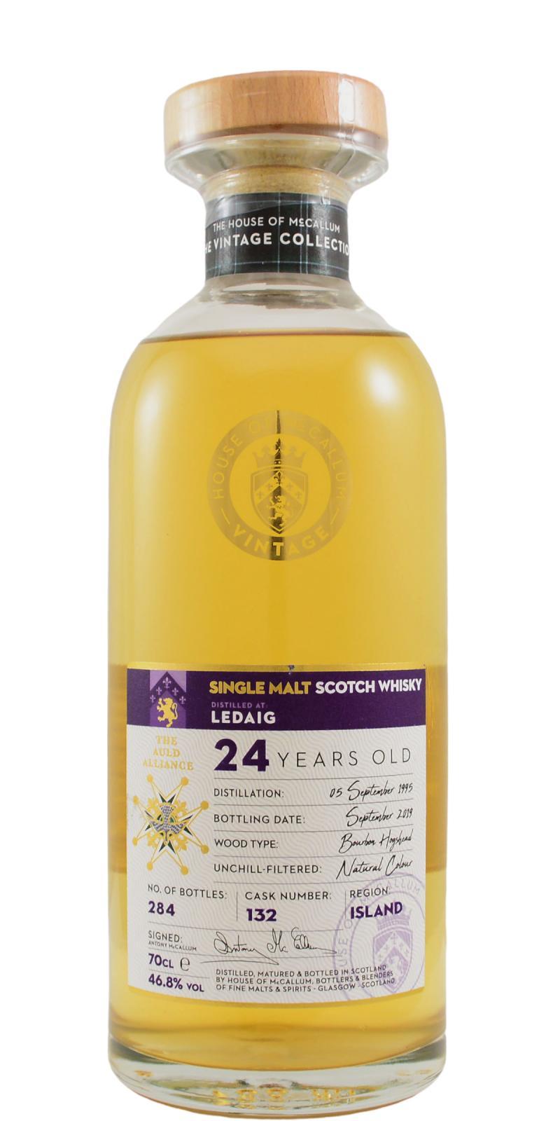 Ledaig 1995 HoMc  The Vintage Collection