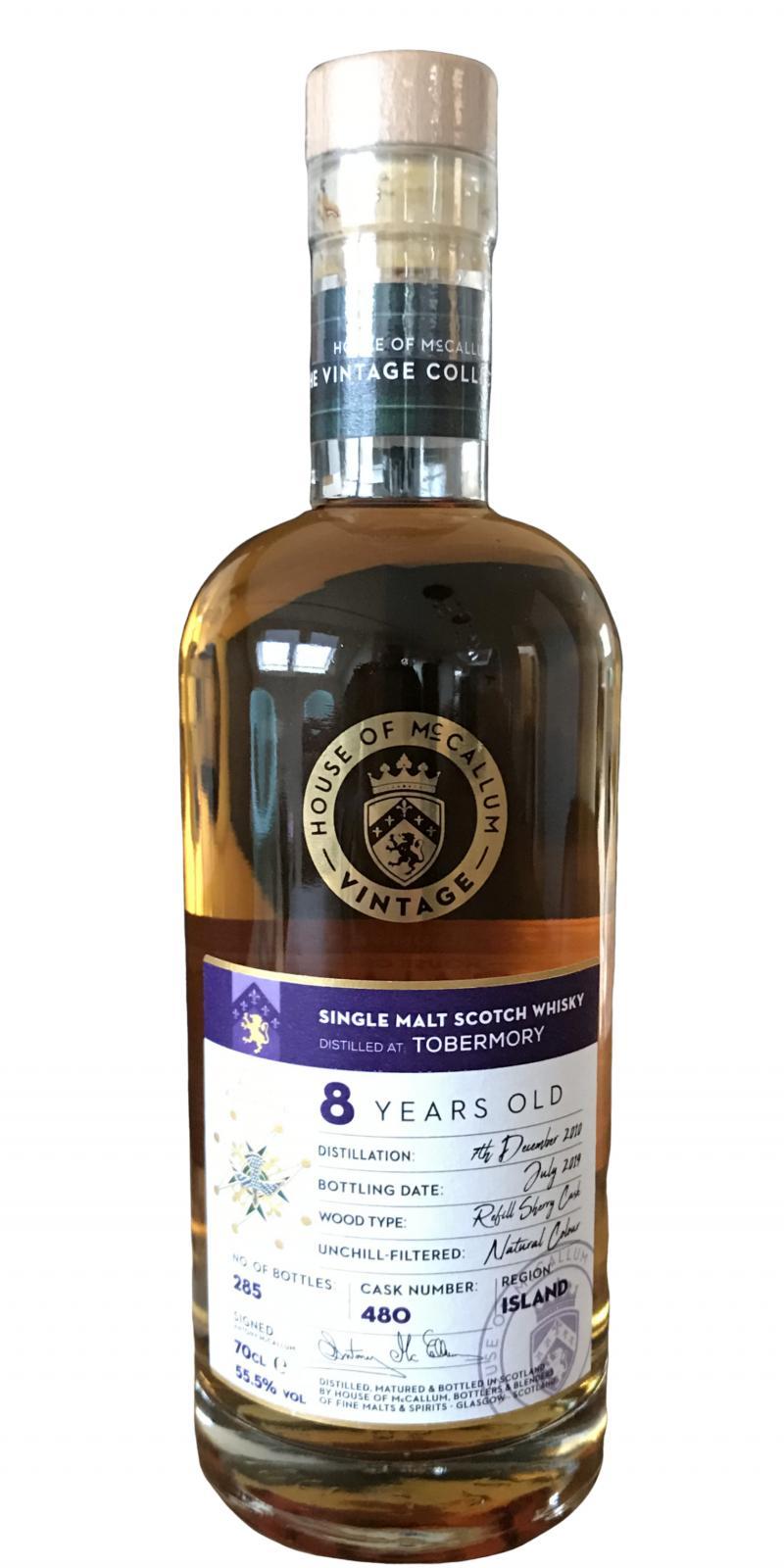 Tobermory 2010 HoMc  The Vintage Collection