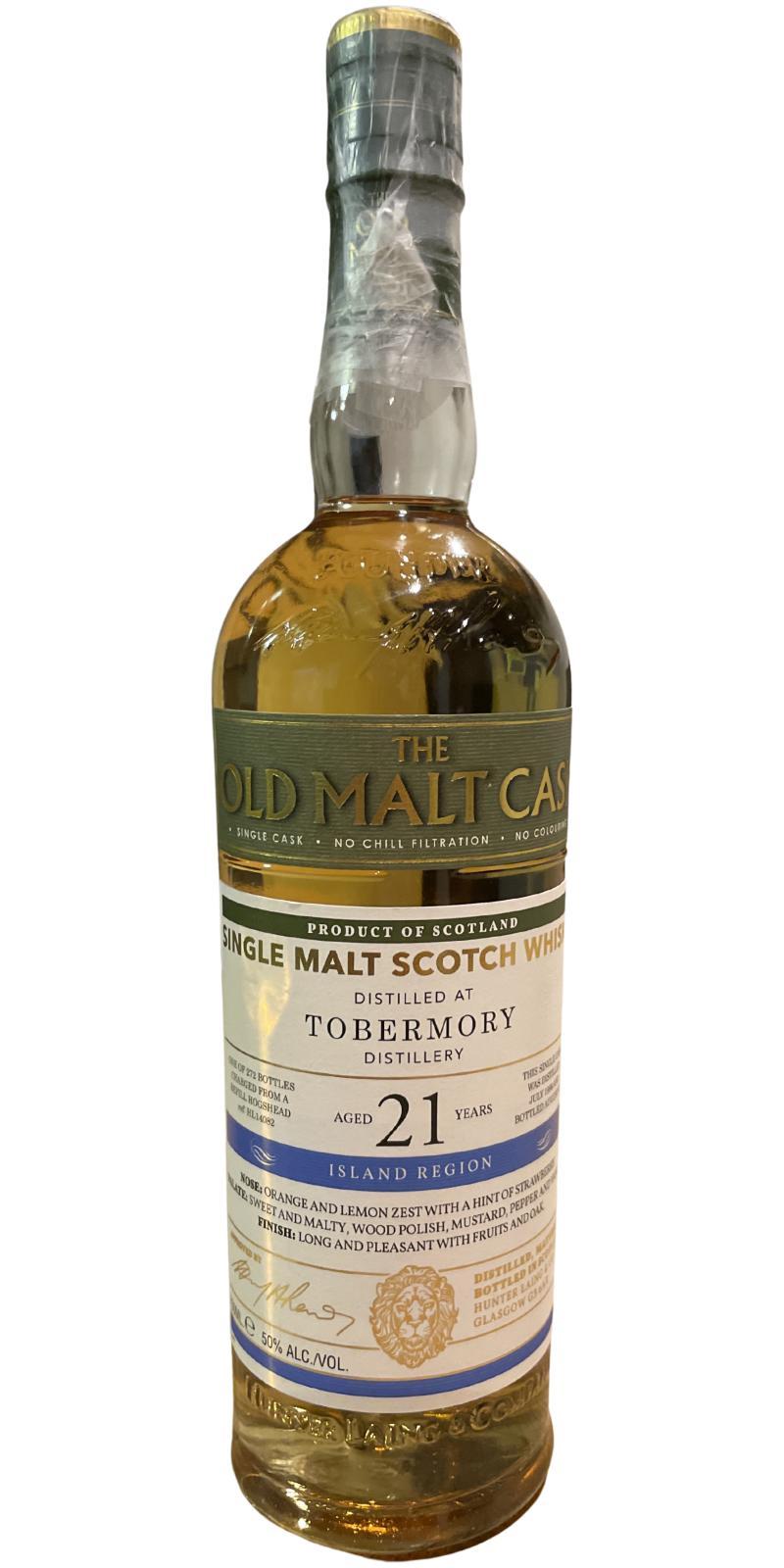 Tobermory 1996 HL  The Old Malt Cask