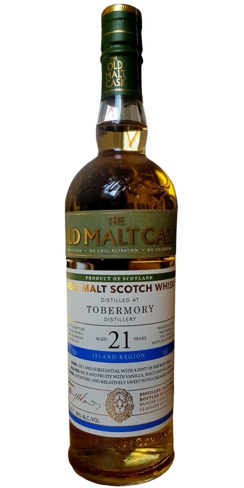 Tobermory 1996 HL  The Old Malt Cask