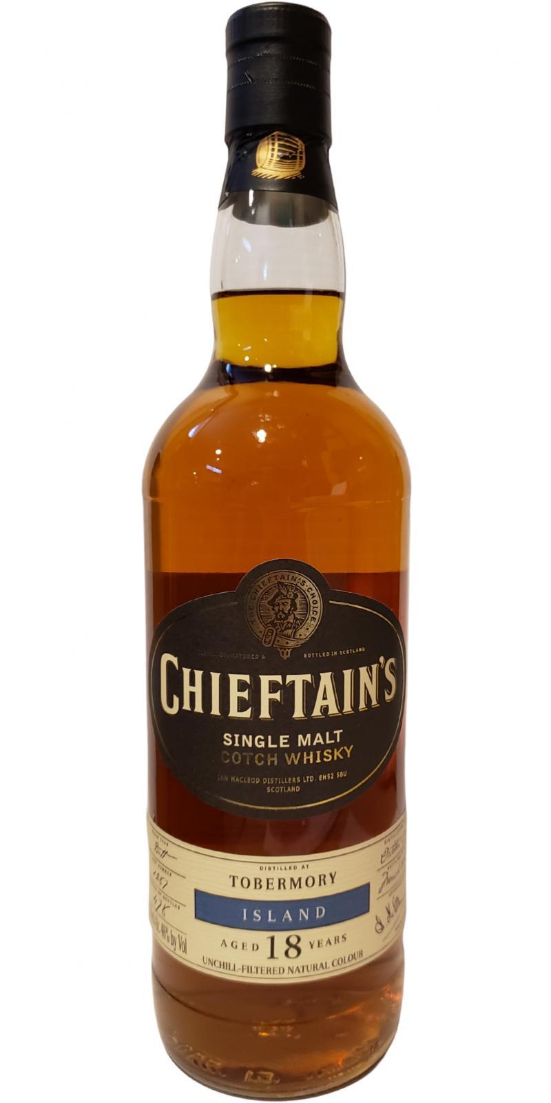 Tobermory 18-year-old IM  Chieftain's