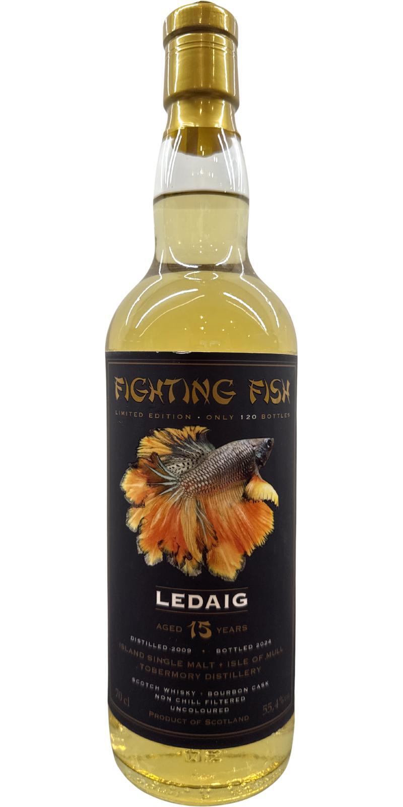 Ledaig 2009 JW  Fighting Fish