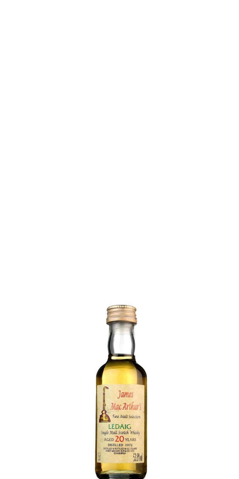 Ledaig 1972 JM  Fine Malt Selection - Miniature