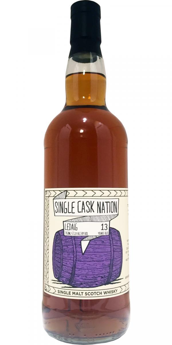 Ledaig 13-year-old JWC  Single Cask Nation