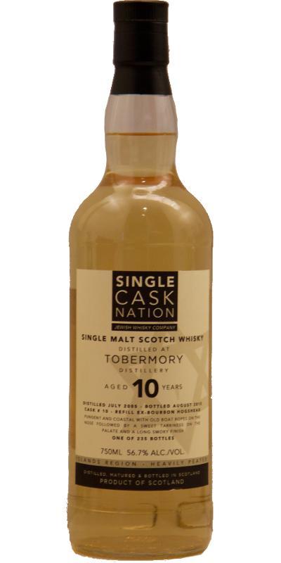 Tobermory 2005 JWC  Single Cask Nation