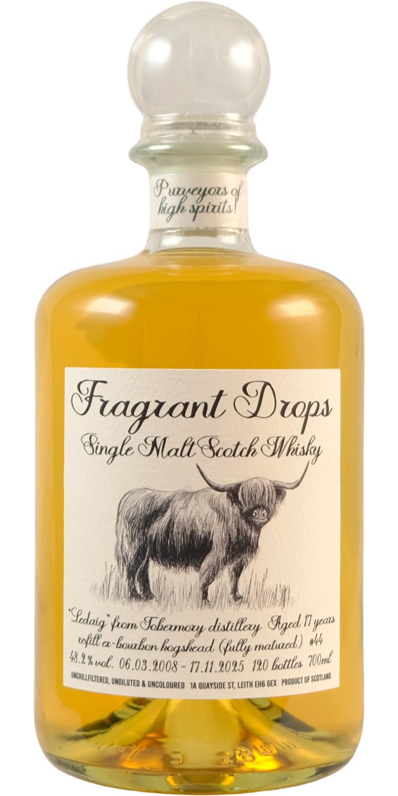 Ledaig 2008 KCC  Fragrant Drops