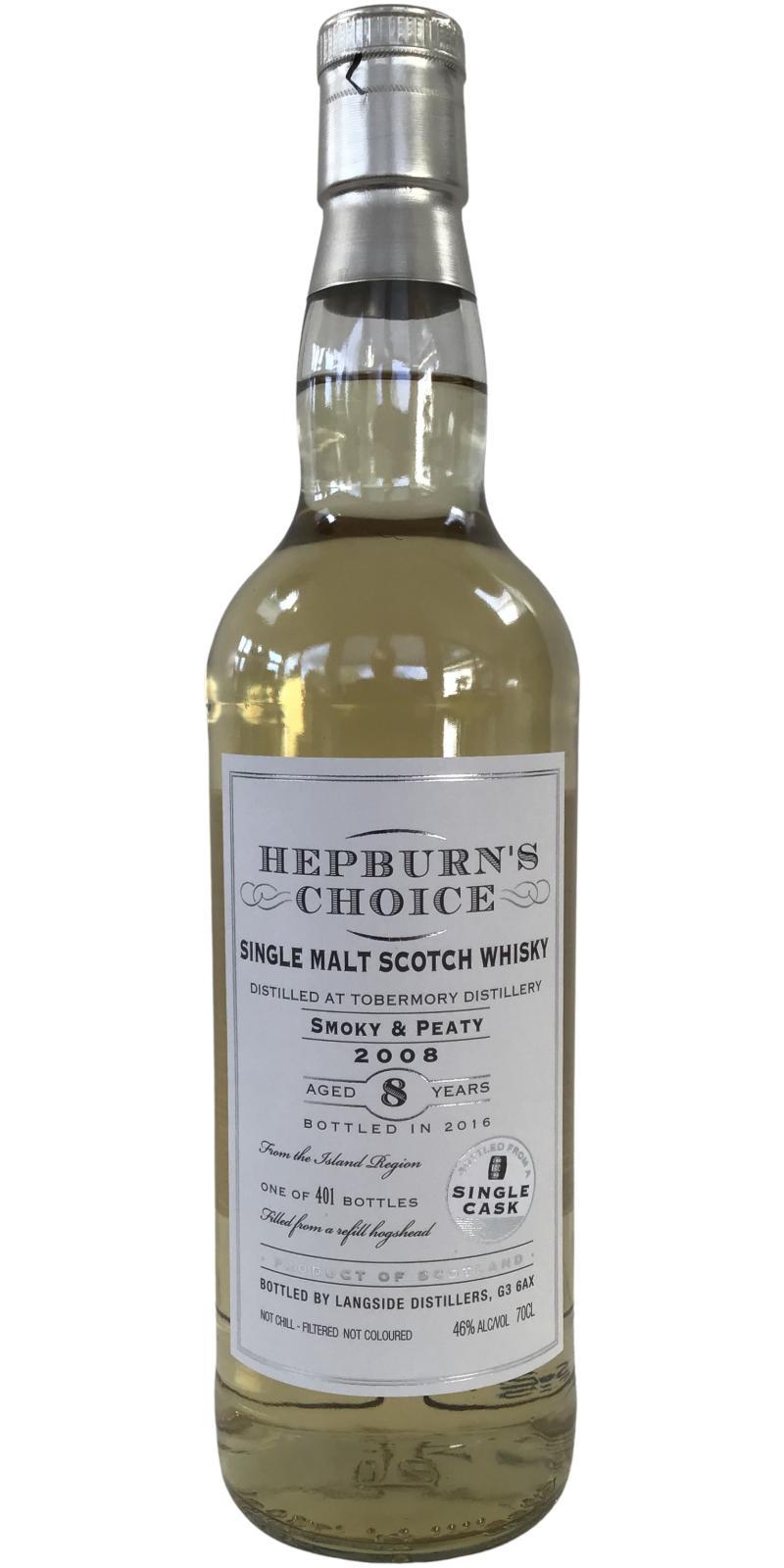 Tobermory 2008 LsD  Hepburn's Choice