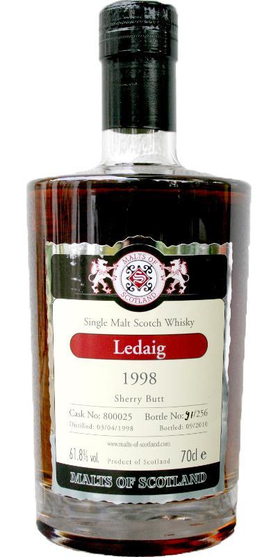 Ledaig 1998 MoS