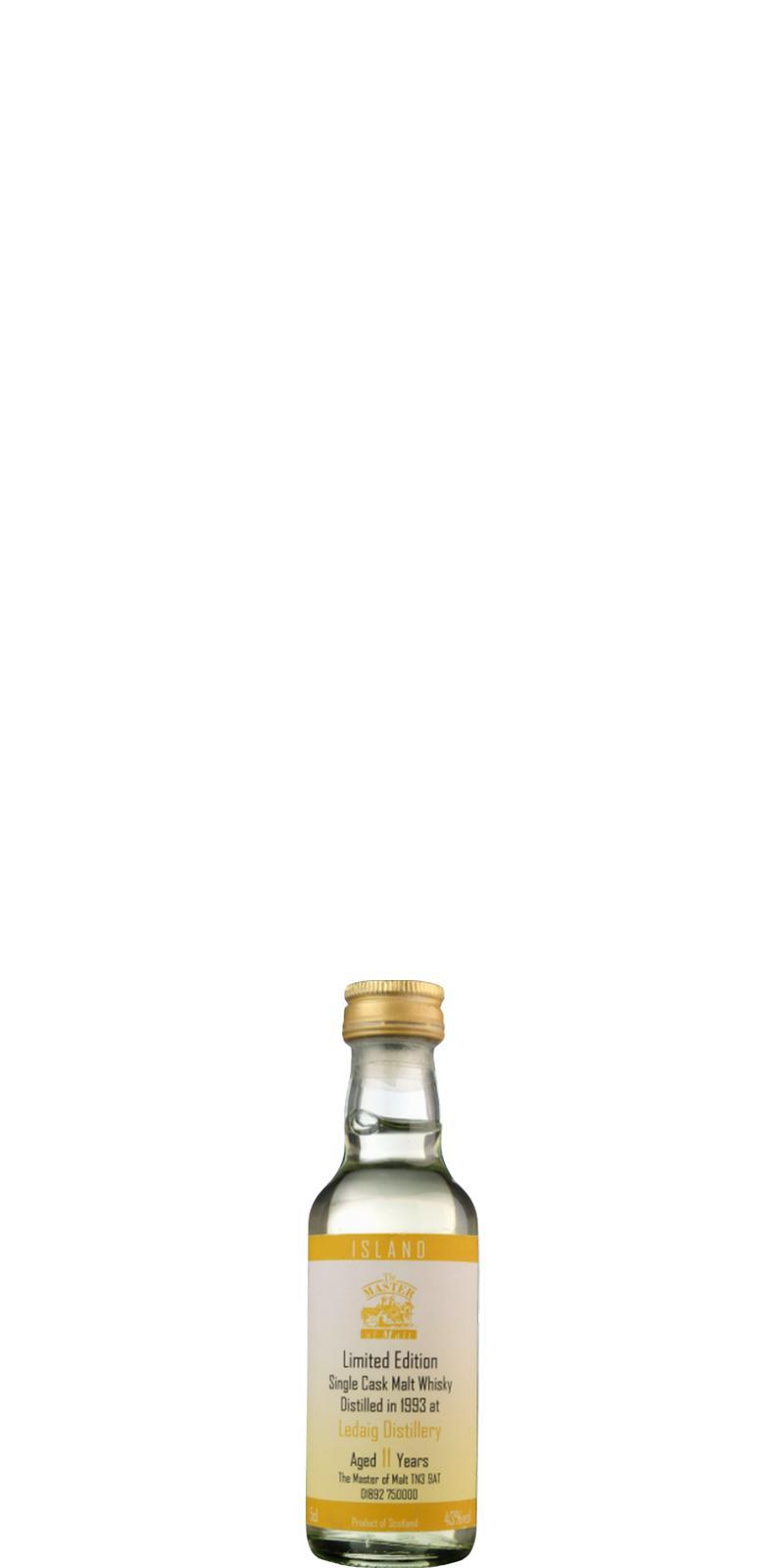 Ledaig 1993 MoM  Miniature