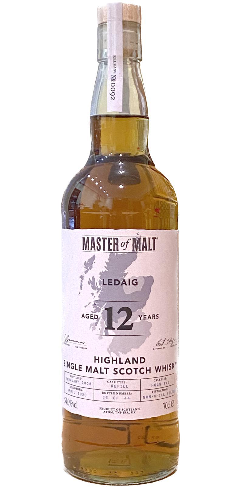 Ledaig 2008 MoM  Single Cask