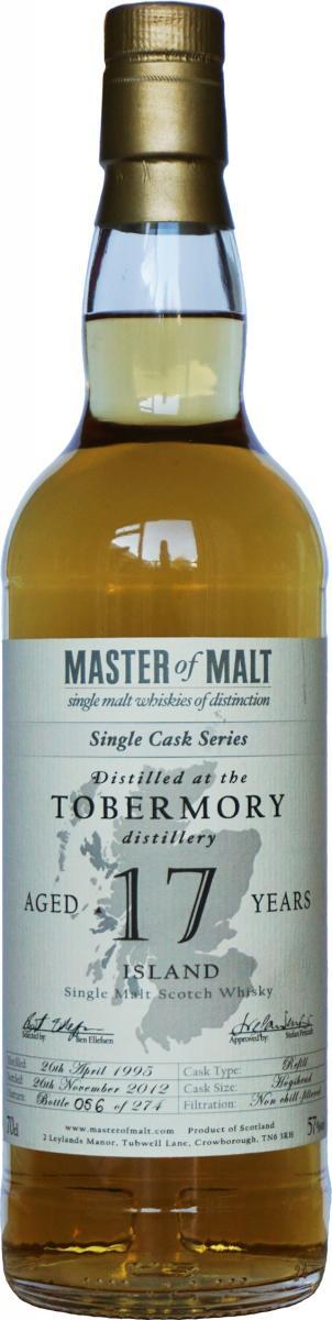 Tobermory 1995 MoM  Single Cask Series