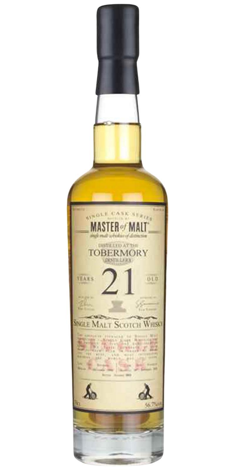 Tobermory 1996 MoM  Single Cask Series