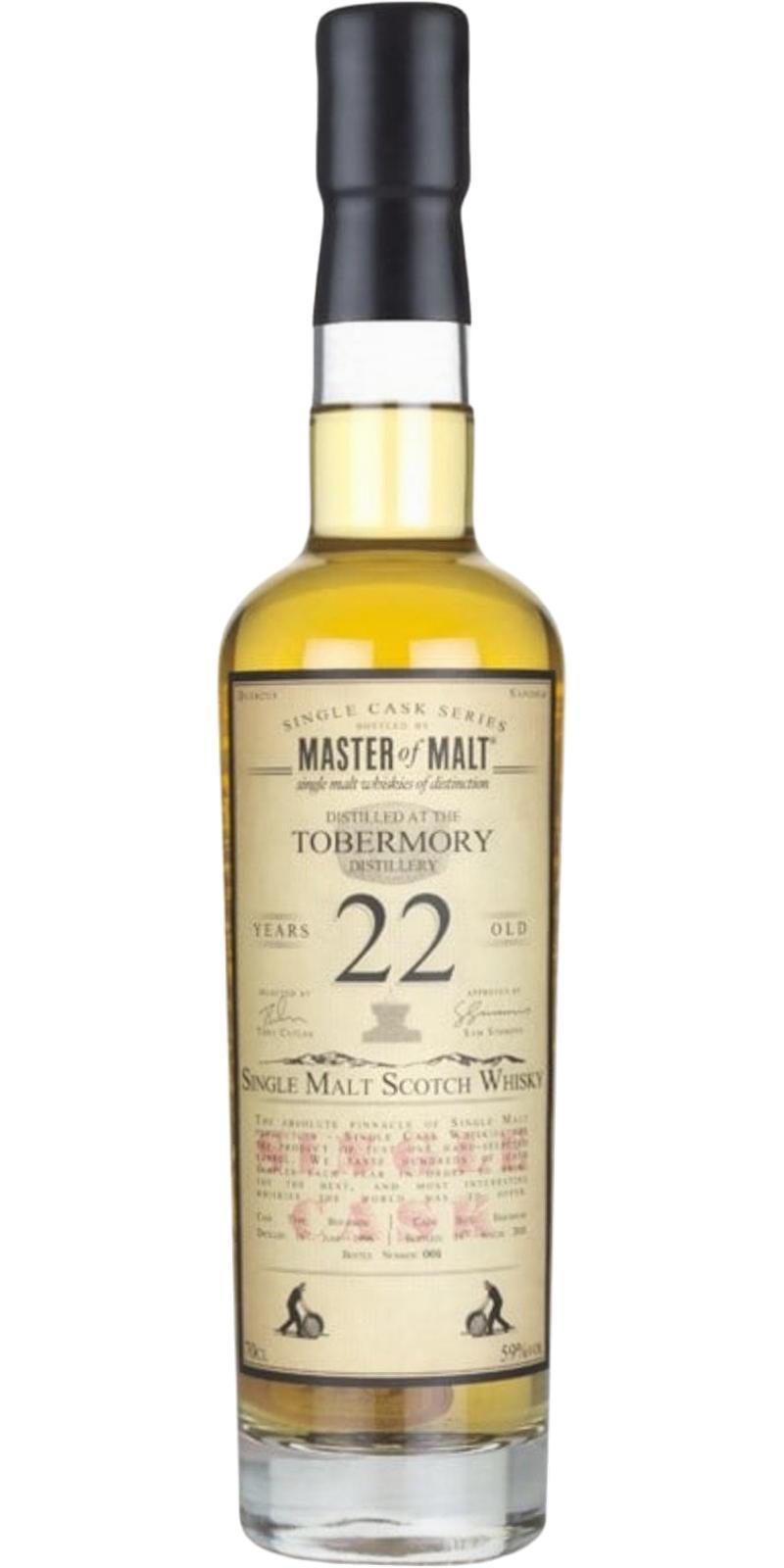 Tobermory 1996 MoM  Single Cask Series