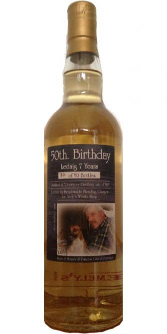 Ledaig 07-year-old MBl  50th Birthday René D. Meister