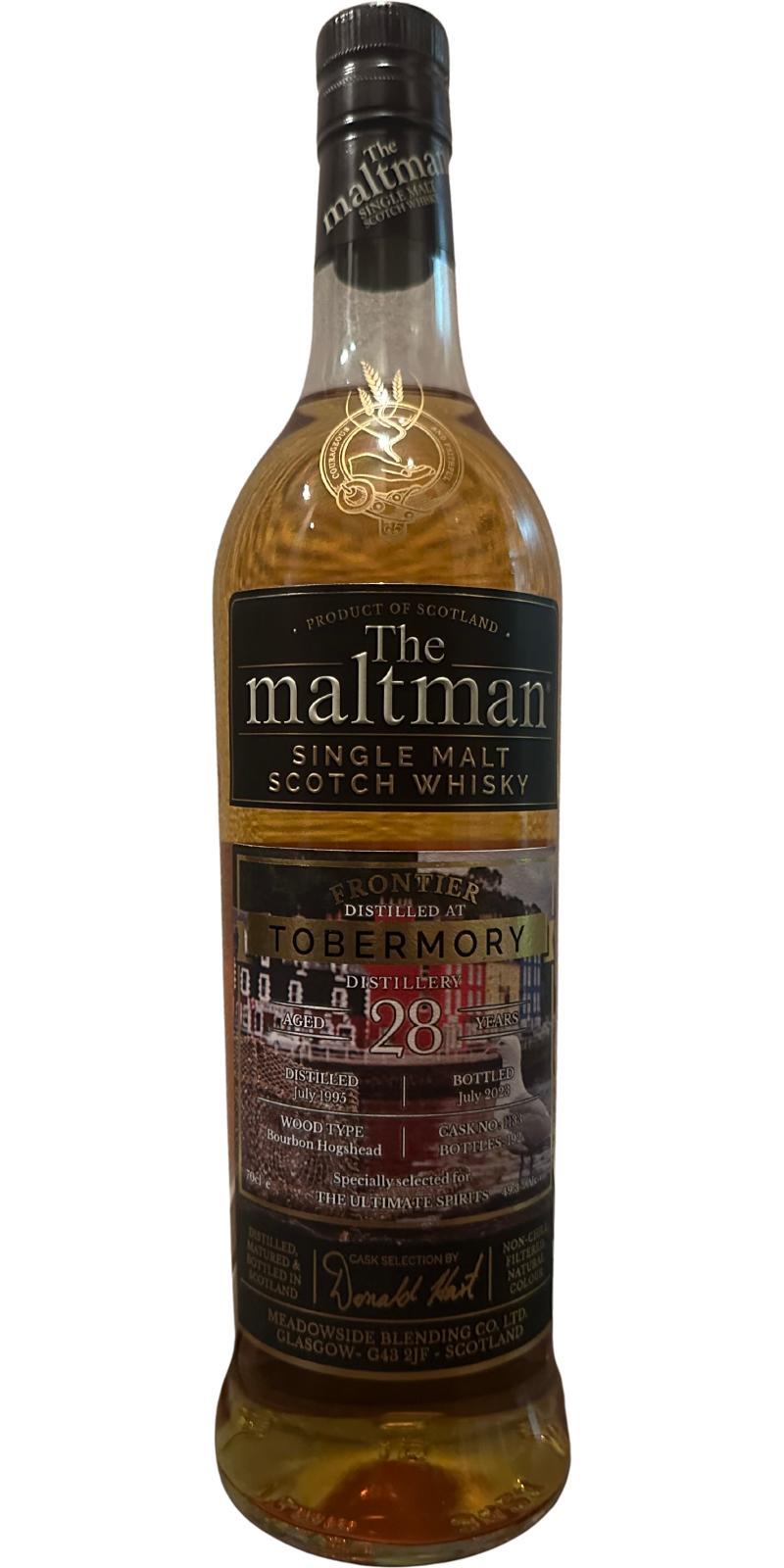 Tobermory 1995 MBl  The Maltman